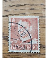 Denmark Stamp King Frederik 30ore Used 363 - $1.36 CAD