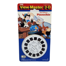 VINTAGE 1992 TYCO DISNEY PINOCCHIO VIEW MASTER REELS 3D NEW IN PACKAGE - $23.75