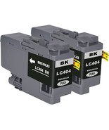 LC404 Black Ink Cartridge Compatible with Brother LC404 Standard Yield W... - £40.57 GBP