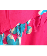 KB446 Pink Batik Kimono Plus VNeck Caftan Kaftan Tunic Blouse Top - up t... - $24.90