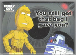 The Family Guy Blue Harvest Still Got That Bag? Star Wars Refrigerator Magnet - £3.92 GBP