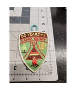 1974 Camp Berry 50 Years + 1 Boy Scouts of America Patch with strap - £10.84 GBP