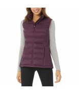 32 Degrees Vest Womens XS Puffer Purple Pockets Packable Lightweight Gor... - £21.59 GBP