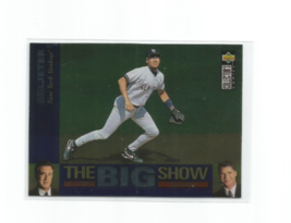 Derek Jeter (Yankees) 1997 Ud Collector&#39;s Choice The Big Show Insert Card #34/45 - £4.66 GBP