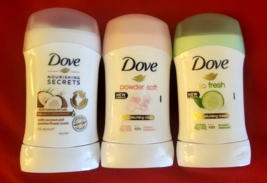 4 PACK  DOVE GO POWDERFRESH &amp; NOURISHING SECRETS 48H ANTI PERSPIRANT - $25.25