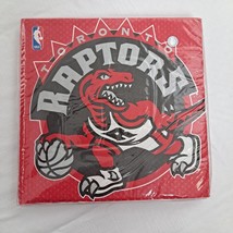 NBA Toronto Raptors Basketball Luncheon Party Napkins Red Black Silver 1... - £7.78 GBP