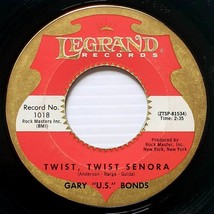 Gary U. S. Bonds - Twist, Twist Senora / Food of Love [7&quot; 45 rpm Single] - £3.41 GBP