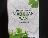 Original 6 Box Niao Suan Wan Bainian Ginkgo Herbal gout, rheumatism - $60.00