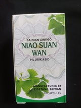 Original 6 Box Niao Suan Wan Bainian Ginkgo Herbal gout, rheumatism - £47.78 GBP