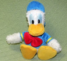 DISNEY PARKS 12&quot; DONALD DUCK PLUSH SCRUFFY FURRY STUFFED ANIMAL CLASSIC TOY - £8.63 GBP