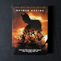 Batman Begins 2005 DVD 2-Disc Deluxe Edition COMIC BOOK Lego Batman The Movie - £5.68 GBP