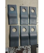 CM120 ZWEEGER VICON DISC MOWER BLADES 6PACK &quot;FREE SHIPPING&quot; - €25,28 EUR