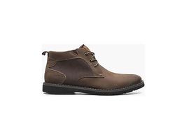 Men's Nunn Bush Denali Waterproof Plain Toe Chukka Boot Dark Brown 84887-201 image 7