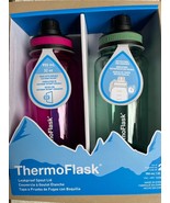 Thermoflask Premium Motivational Water Bottle w/ Straw Lid 32 Oz 2 Pack ... - $508.70 MXN