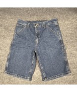 George Mens Denim Shorts Size 33 Blue Jean 5 Pocket GM29524C Cotton Mexico - $18.26