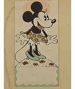 MINNIE MOUSE-Walt Disney-RARE! Tally Score Card-Used-1950&#39;s - $15.91