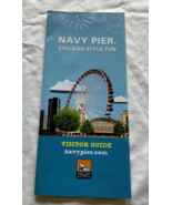 Chicago Navy Pier vintage brochure pamphlet - $27.08 CAD