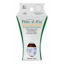 Porc-A-Fix Touch Up Repair Glaze Paint Kit to Match Kohler, White (KK-1) - $17.49
