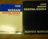 1996 Nissan Sentra 200SX Servizio Riparazione Negozio Manuale Set Fabbri... - $129.54