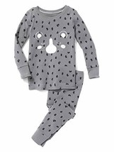 Toddler Girl&#39;s Gray Leopard Cat Costume Style Pajama Set, Size 5T - $14.84
