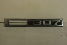 68-69 Chevrolet Chevelle Malibu LF Marker Light Bezel 307 Emblem OEM 394... - $10.57