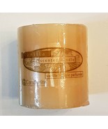 Candle-Lite Vanilla Scented Candle 2.8&quot; x 3&quot; Pillar  NEW Sealed Gift Mad... - £7.72 GBP