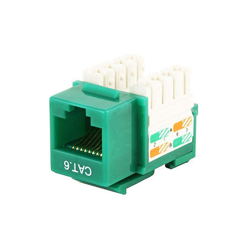Monoprice 5380 MONOPRICE CAT6 PUNCH DOWN KEYSTONE JACK - GREEN - $23.10