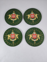 Irish Heraldic Coaster: GALVIN Ireland Last Name Set of 4 NOS  New Old S... - £10.19 GBP