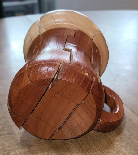 Beer Mug 3D Jigsaw Wooden Puzzle Brain Teaser. Item image 4