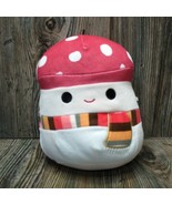 SQUISHMALLOWS 8&quot; Malcolm the Mushroom Fall Autumn Scarf Harvest Squad 20... - £7.78 GBP