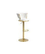 Luxury Gold Basket Bar Stool - $1,224.09 CAD