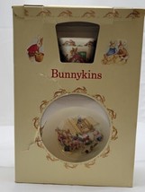 NEW Vintage 1989 Royal Doulton Bunnykins Childrens 3 Piece Set BOWL PLATE MUG - £26.53 GBP