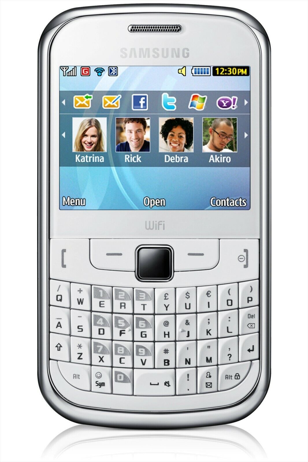 SAMSUNG CHAT 335 GT-S3350 GSM 2G QWERTY CELL PHONE CELLULAR FIDO ROGERS ... - $64.22