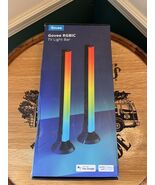 Govee ‎H6046 RGBIC TV Light Bars Wifi TV Backlight 16&quot; Black — NEW - $998.83 MXN