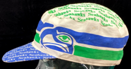 Vintage Seattle Seahawks Painters Cap Hat - NFL Football - Snapback - - $35.00