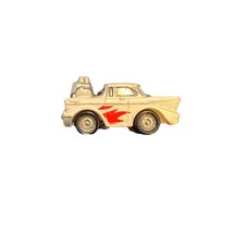 1986 Micro Machines White Chevy 57 Bel Air Hot Rod w Flames Silver Grill - $2.99