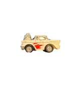 1986 Micro Machines White Chevy 57 Bel Air Hot Rod w Flames Silver Grill - £2.33 GBP