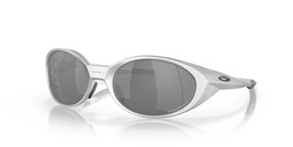OAKLEY EYEJACKET REDUX OO9438-0558 SILVER FRAME W/ PRIZM BLACK POLARIZED... - $158.39
