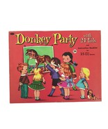Vintage 1960s Whitman Donkey Party Birthday Pin the Tail on Donkey Game ... - £14.57 GBP