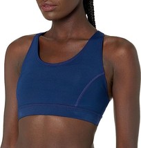TYR Womens Solid Skylar Bikini Top Active Swimwear Medium Support Navy S 4/6 - £15.37 GBP