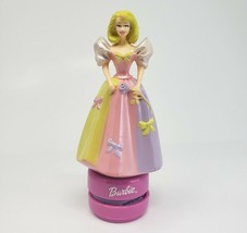 Vintage 1997 Mattel Tara Toy Barbie Stamper Ink Stamp Wearing Pink Dress W/ Bows - £18.67 GBP