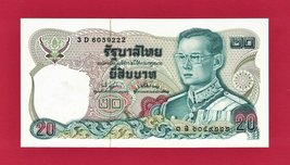 20 BAHT 1981 THAILAND UNC NOTE (P-88a.16) Signature 73: Somkid J &amp; Chatu... - £2.35 GBP