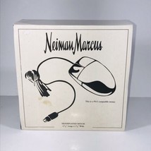 Wallace Silversmiths Neiman Marcus Silver Plate Mouse #MUO6P PS/2 Compatible - £10.45 GBP