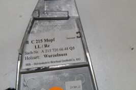 2003-2006 w215 MERCEDES CL500 CL55 CL600 PASSENGER WINDOW SWITCH ASSY BEZEL 2225 image 11