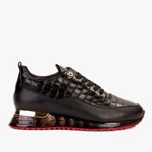 Vinci The Marseille Black Leather Men Sneaker image 3