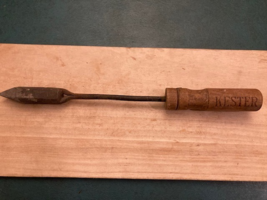 Vintage Soldering Iron Copper Head Wood Handle Kester Soldering Iron - $9.90