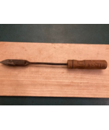 Vintage Soldering Iron Copper Head Wood Handle Kester Soldering Iron - $9.90