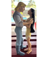 Vintage Disney POCAHONTAS and John Smith Embrace 7&quot; Statue Figurine - $11.88