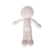 Hand Made Pink Crochet Stuffed Doll Plush Stuffed Toy 15.5&quot; - $20.09