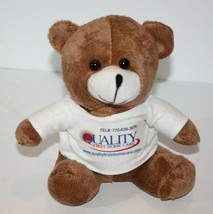 Puli Intl Teddy Bear Brown Plush 8&quot; Stuffed Tony Soft Toy Quality Care T... - $201.77 MXN